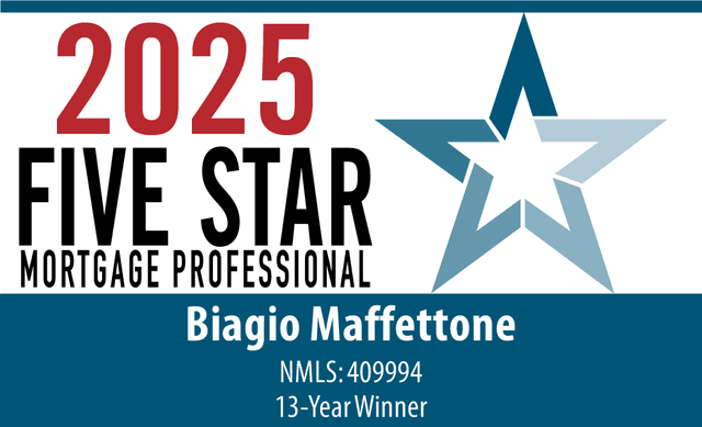 2025 Five Star Mortgage Professional Award