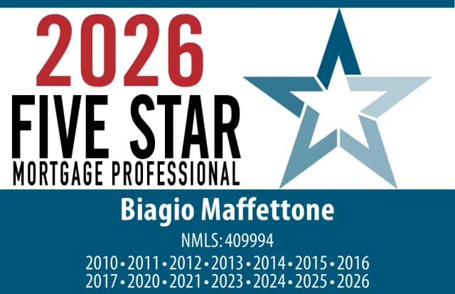 2026 Five Star Mortgage Professional Award